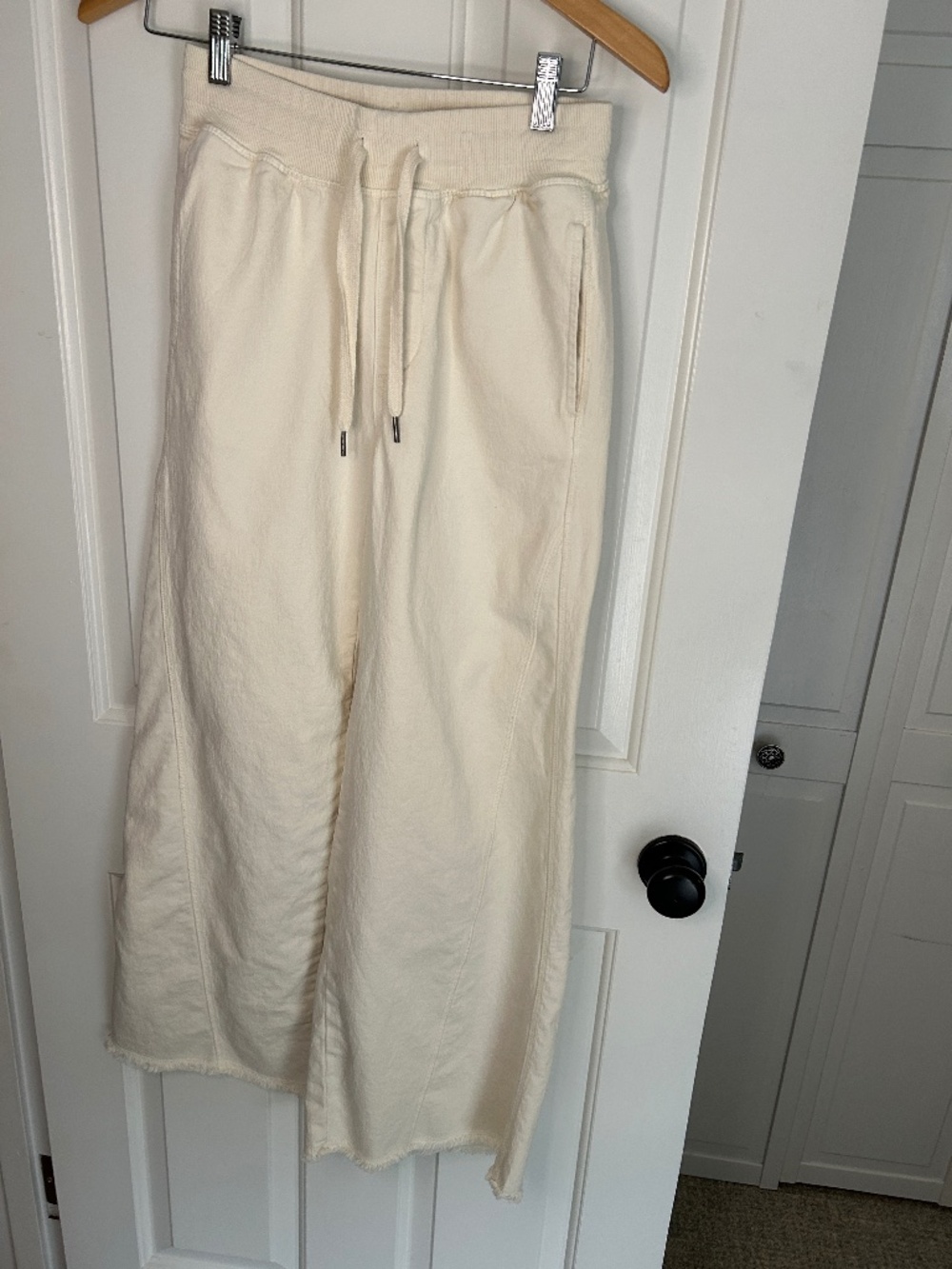 Aerie Soft Landing Trouser - Cream - Size XS